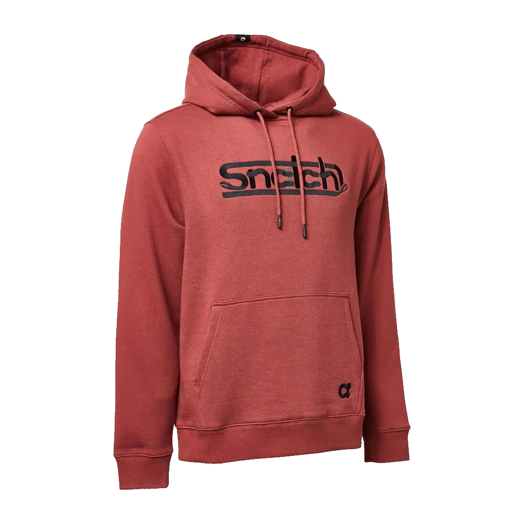 Embroidered Snatch Hoodie Red Dirt
