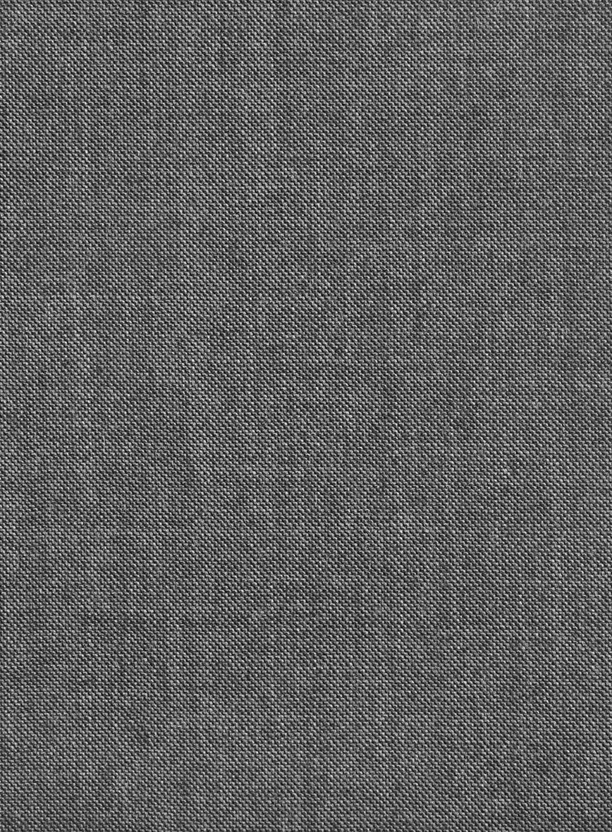 Hardy Minnis Gray Sharkskin Wool Pants