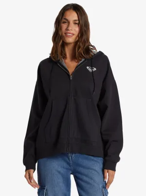 Lineup Oversized Zip Hoodie - Anthracite
