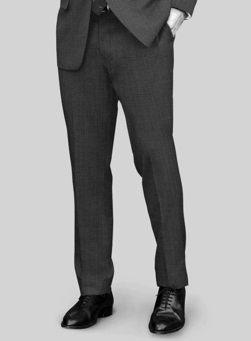 Napolean Bob Weave Gray Wool Suit