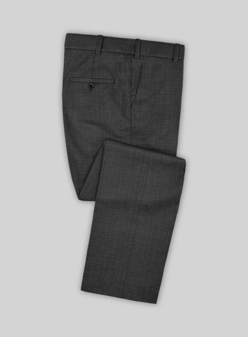 Napolean Bob Weave Gray Wool Suit