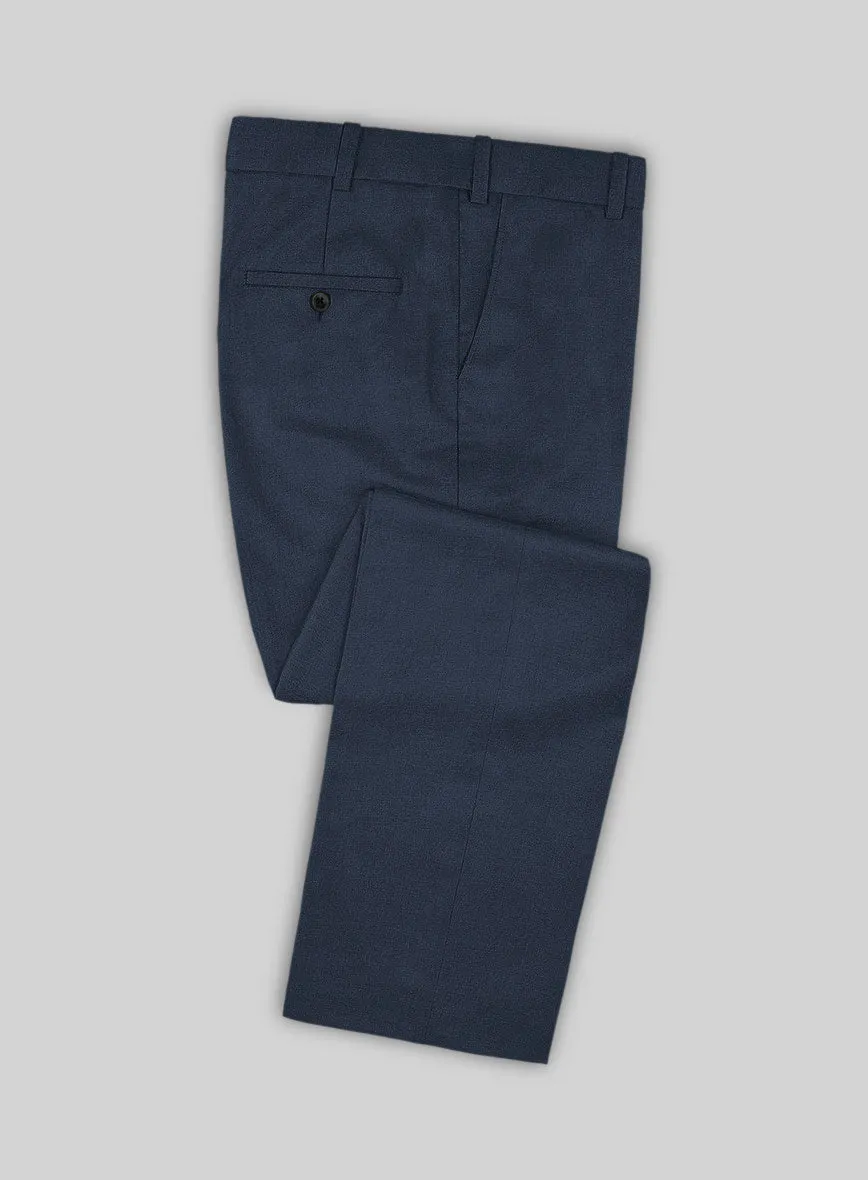 Napolean Ink Blue Wool Suit
