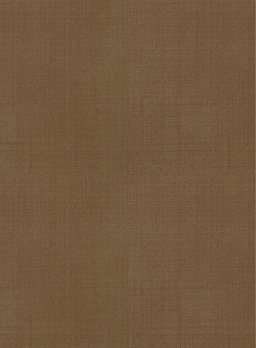 Napolean Melange Brown Wool Suit